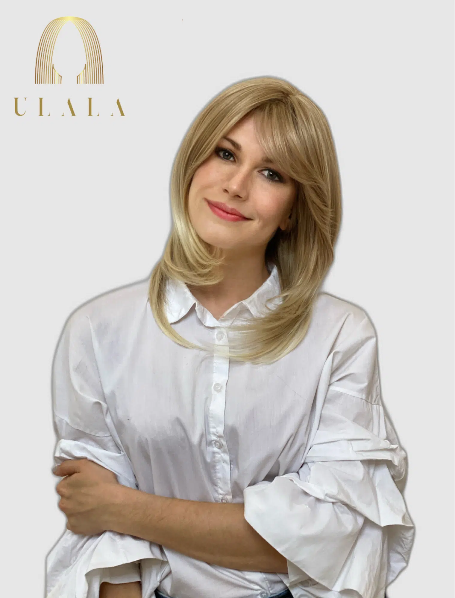 szőke paróka - eladó - 100% - emberi haj - kemoterápia - hajhullás