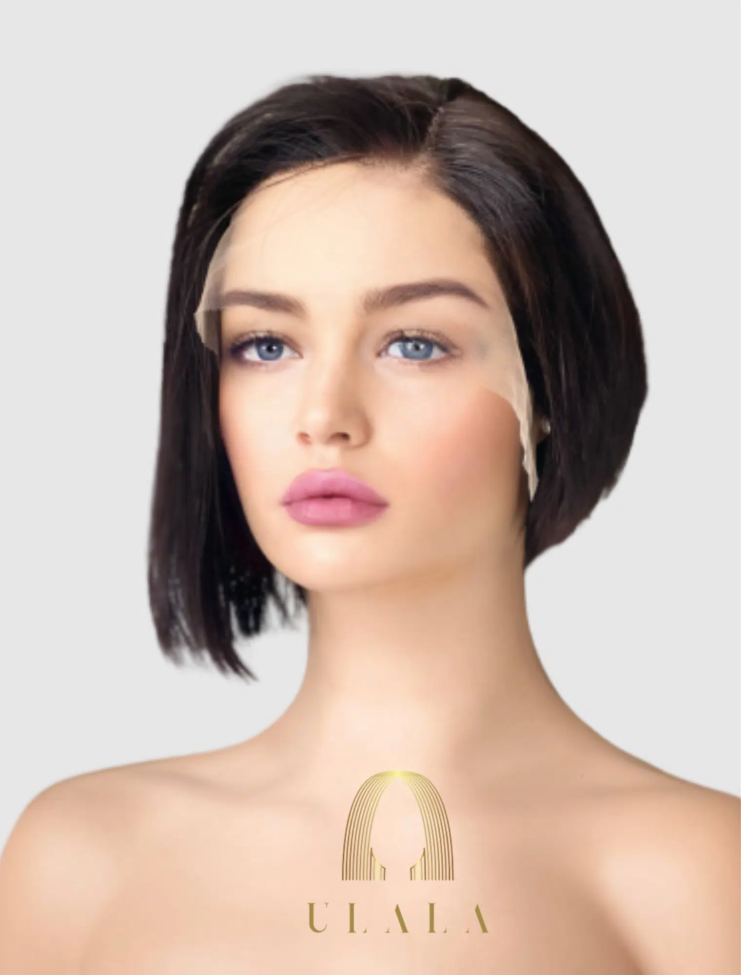 barna lace front hálós csipke paróka