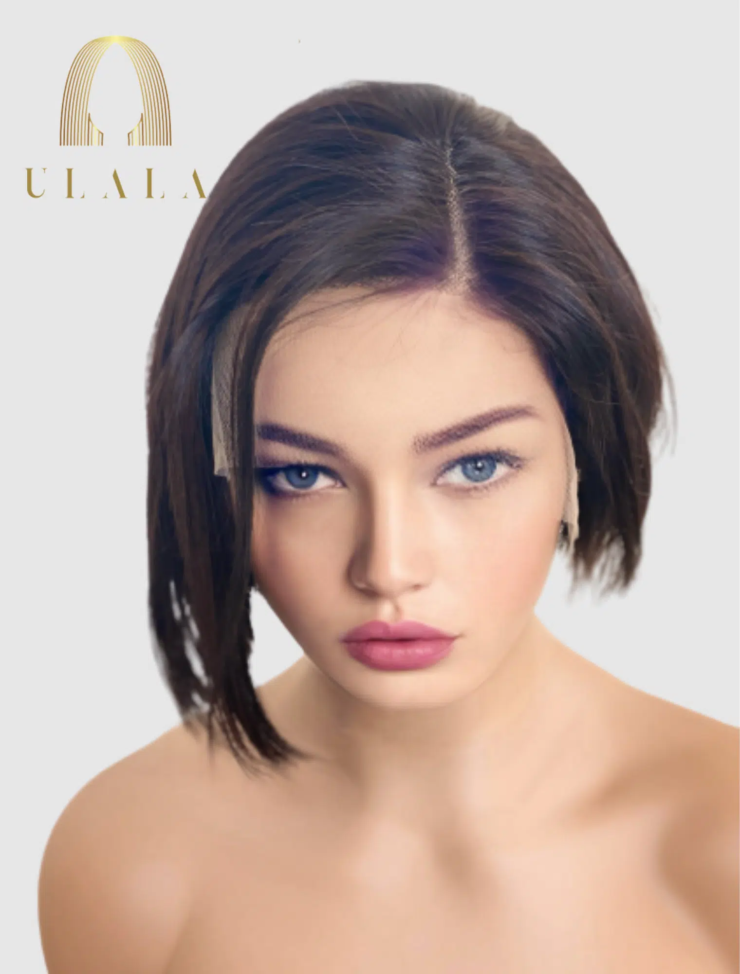 barna lace front hálós paróka emberi haj