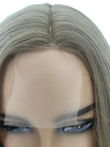 Hosszú természetes szőke hálós (Lace front) paróka - Image 12