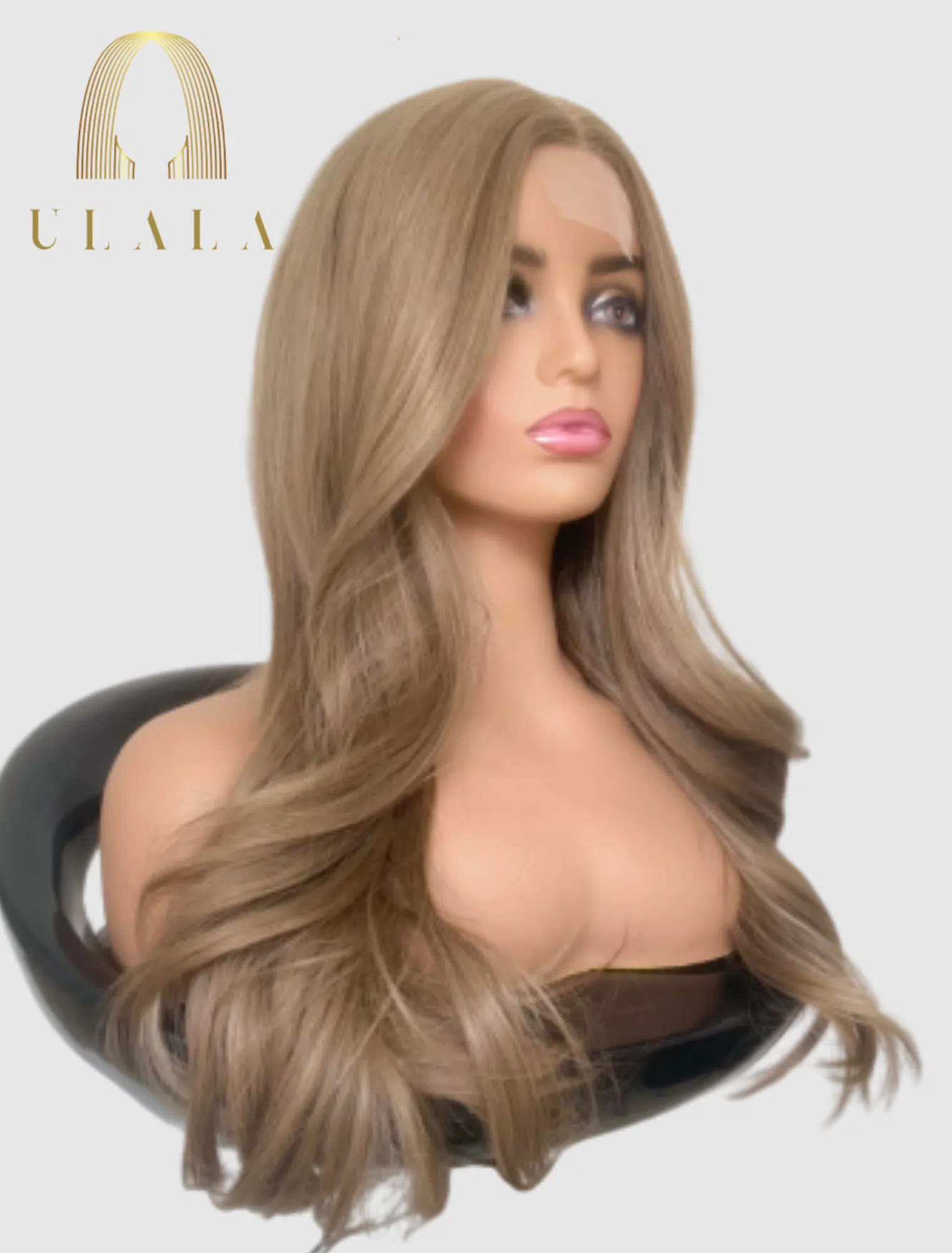 hosszú szőke paróka lace front