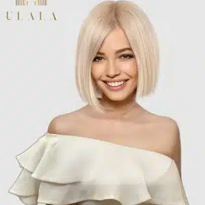 szőke bubi paróka valódi hajból