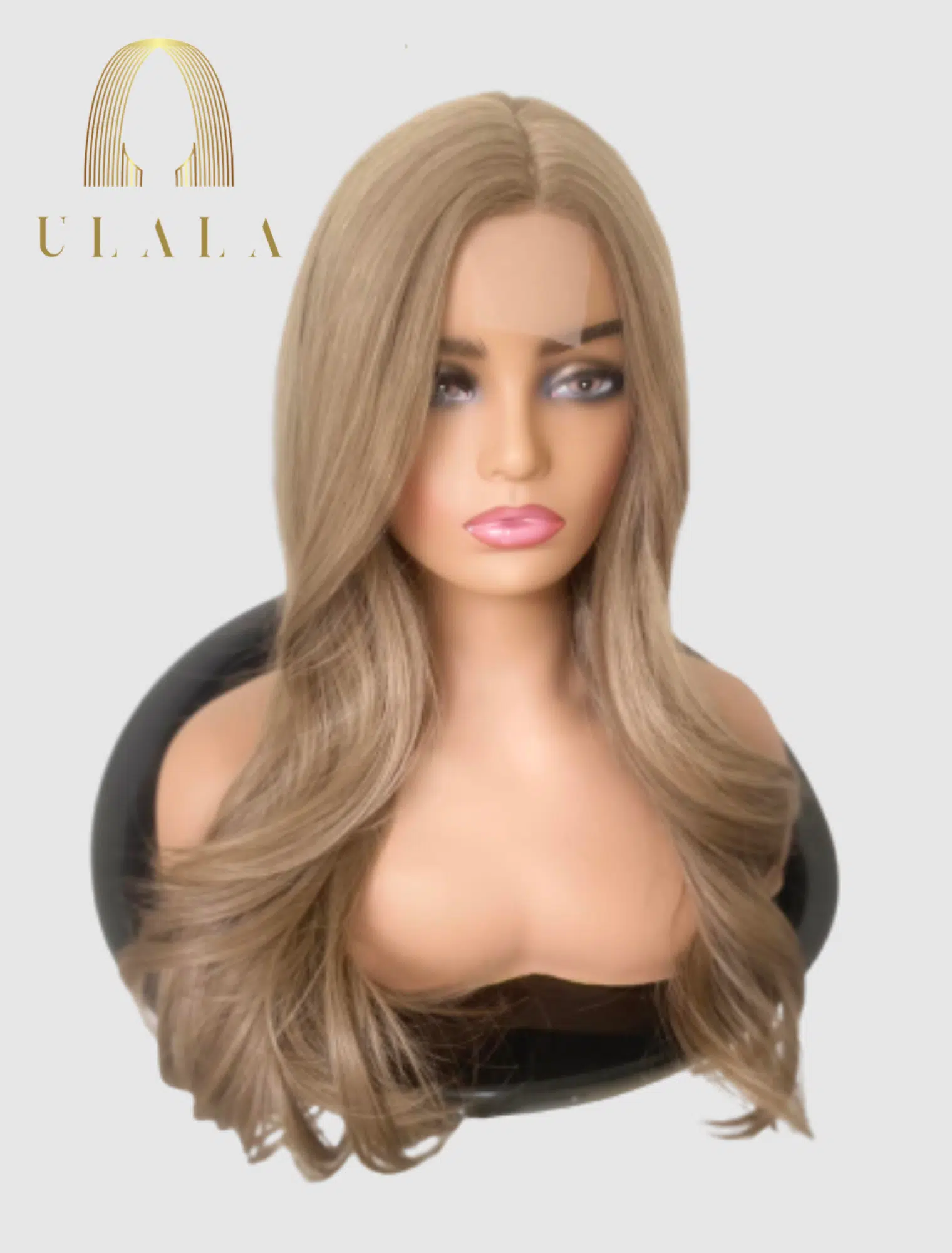 szőke hálós csipke front lace paróka