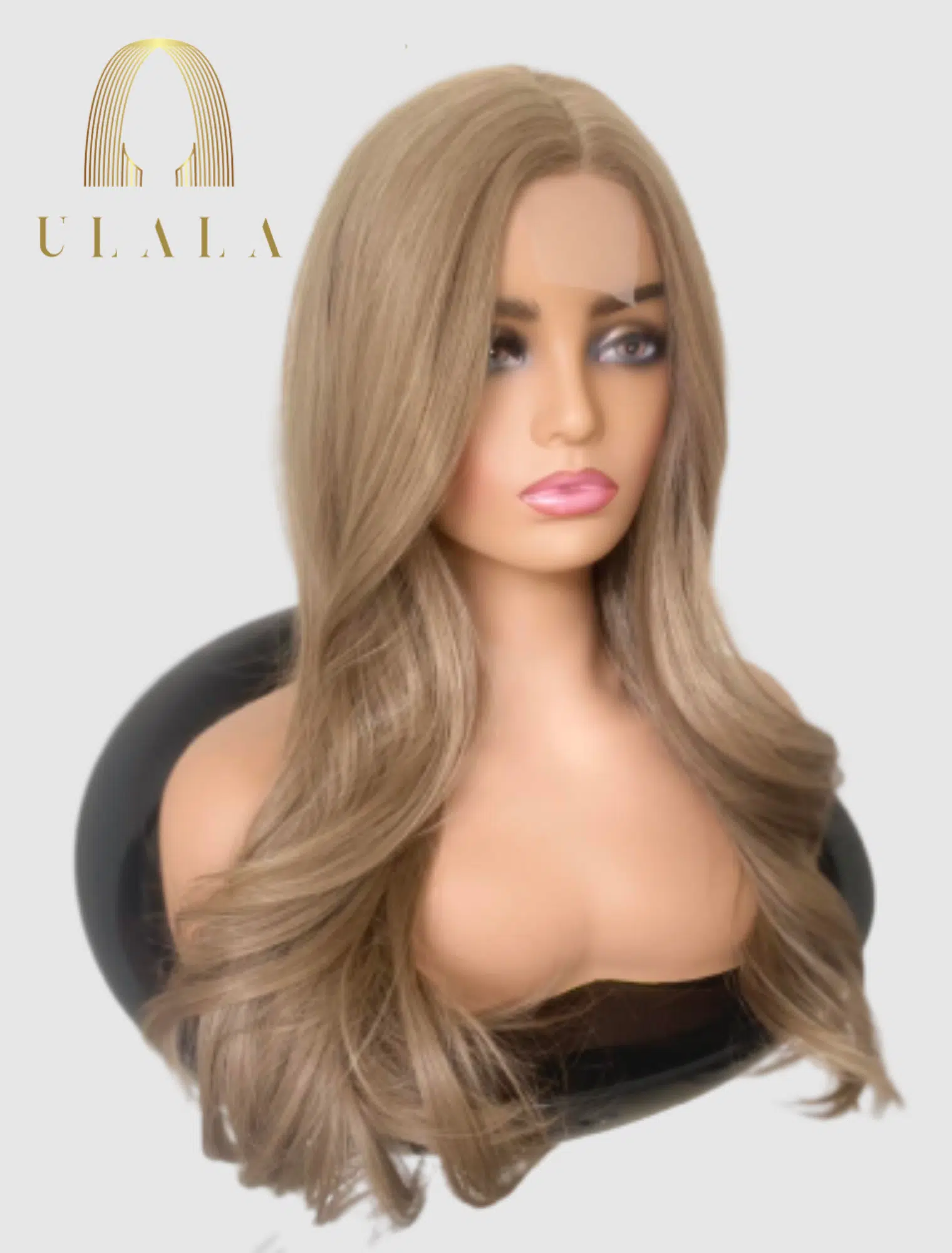 szőke hálós paróka csipke front lace
