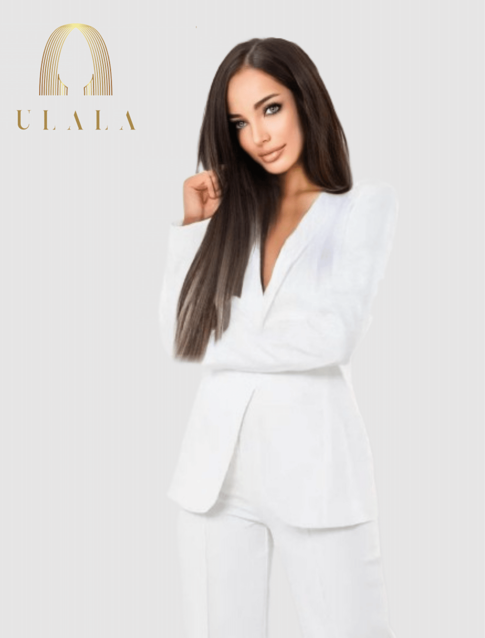 barna hálós lace front paróka