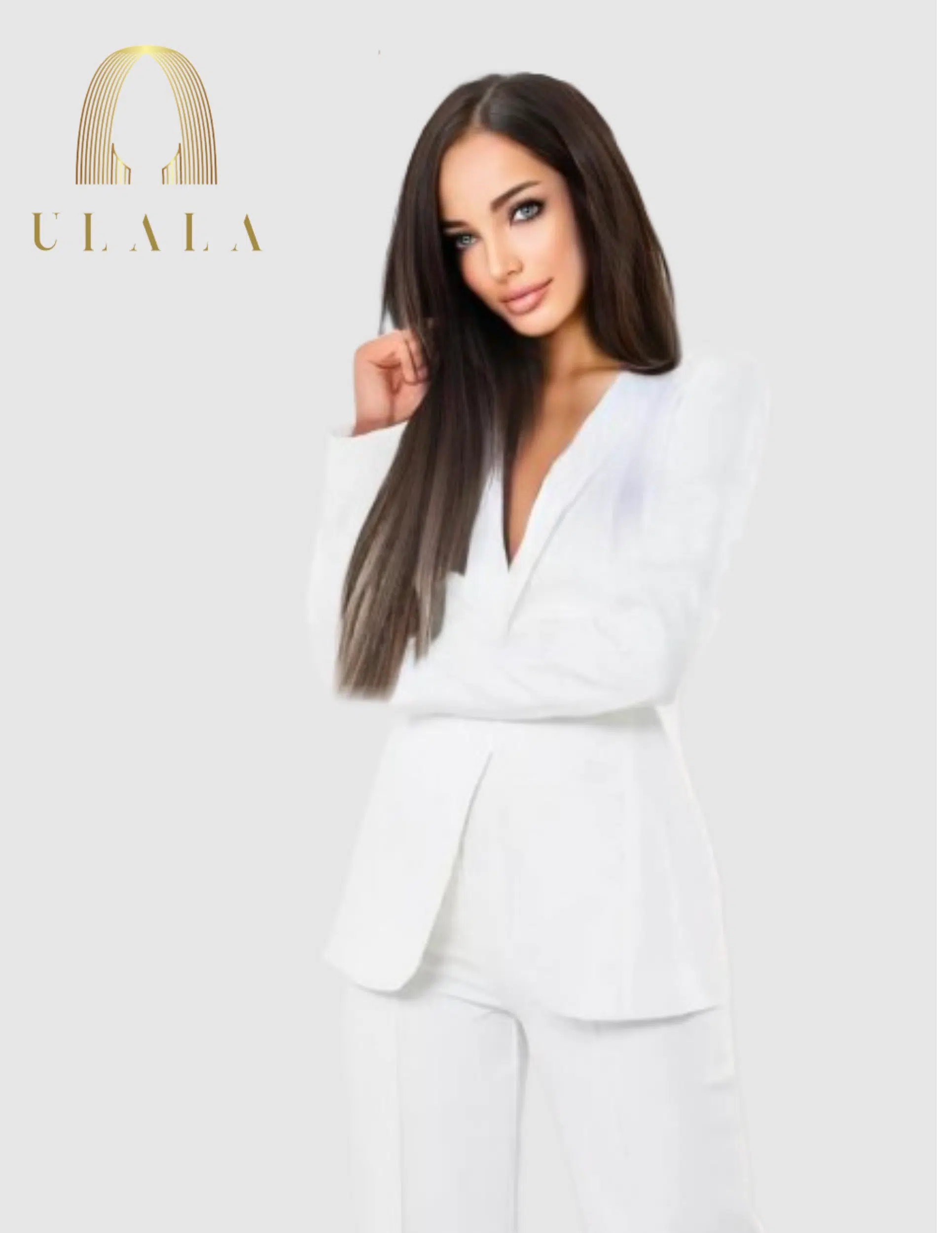 barna hálós lace front paróka