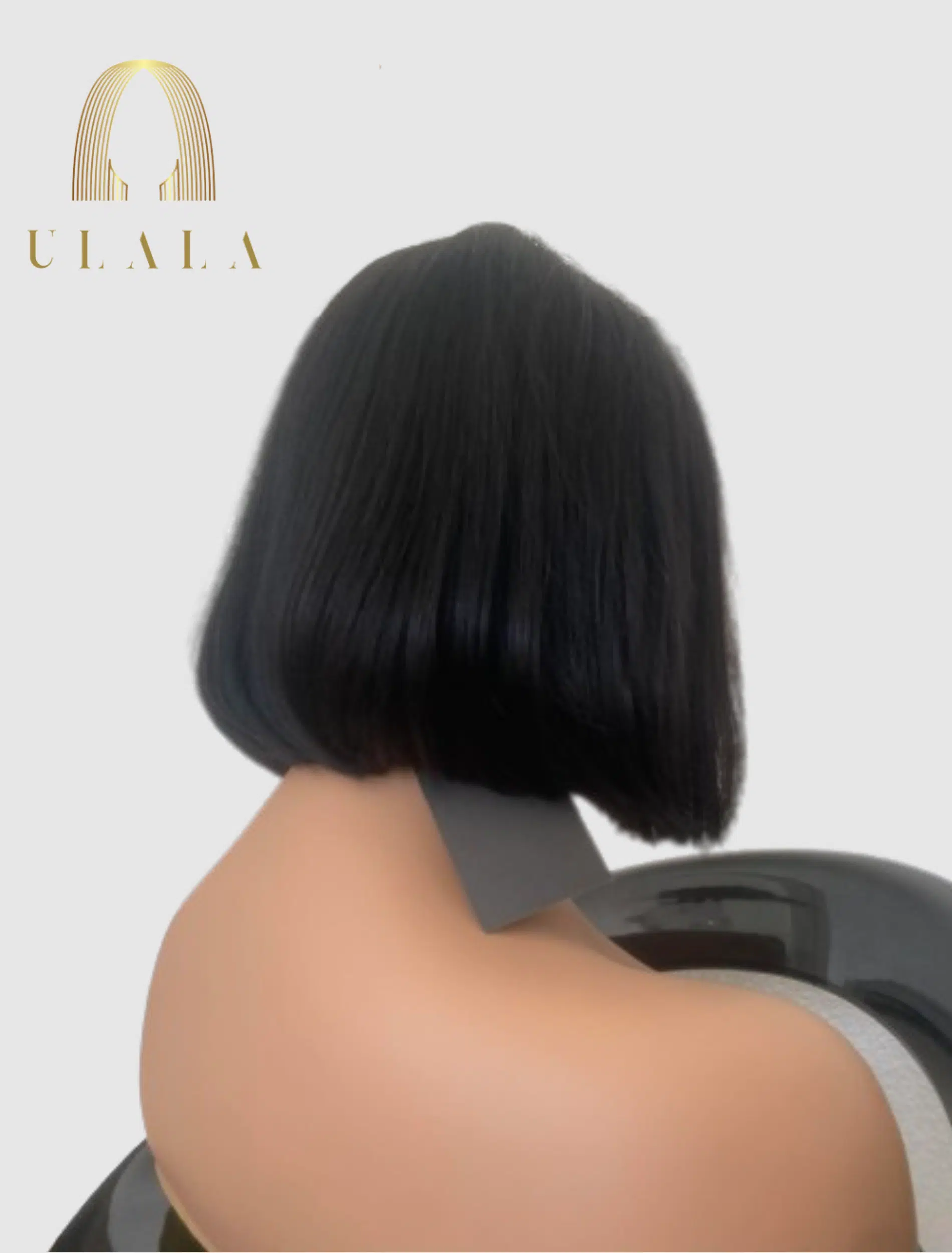 fekete hálós lace front paróka eladó