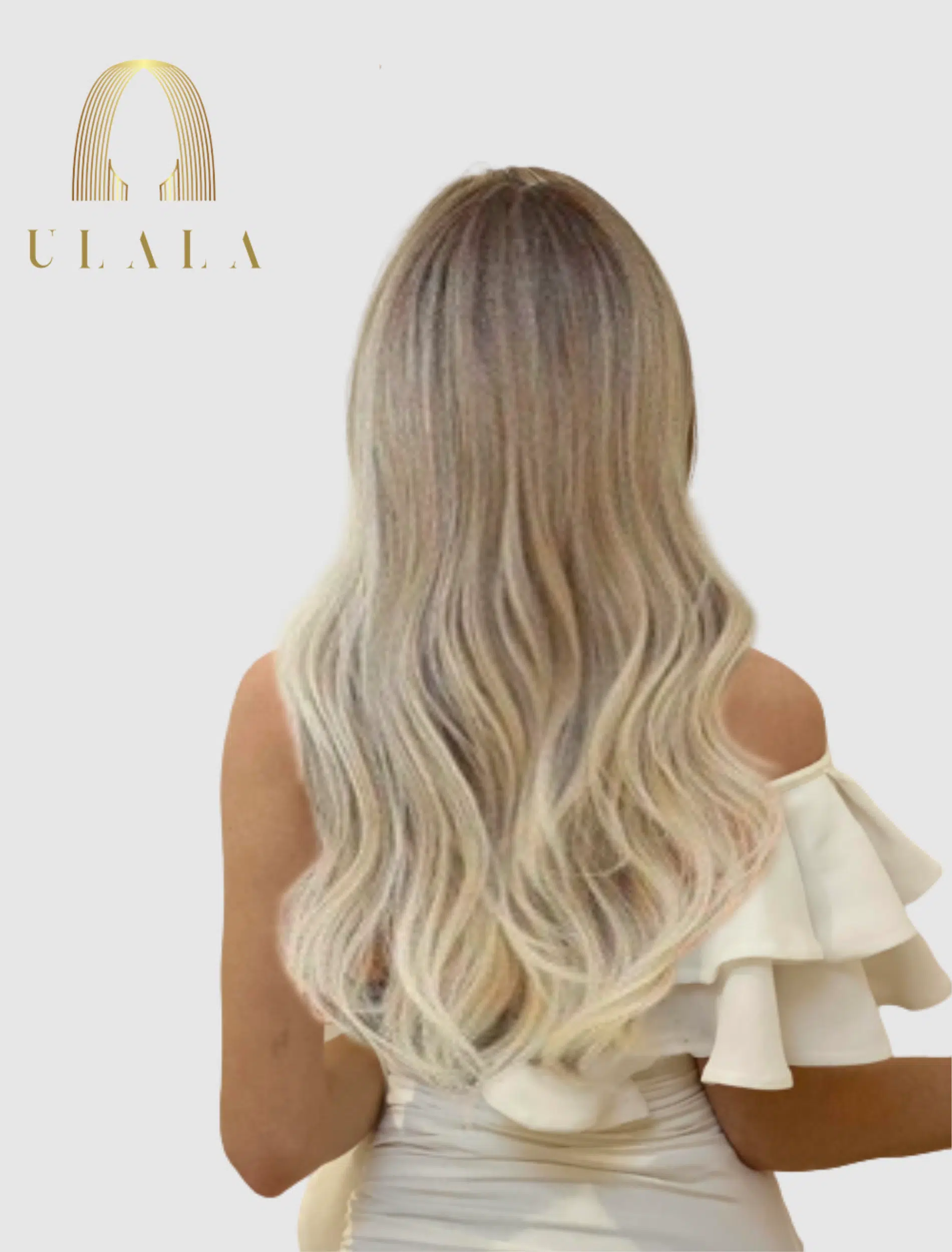 hosszú szőke paróka valódi hajból