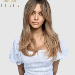 szőke igazi haj paróka